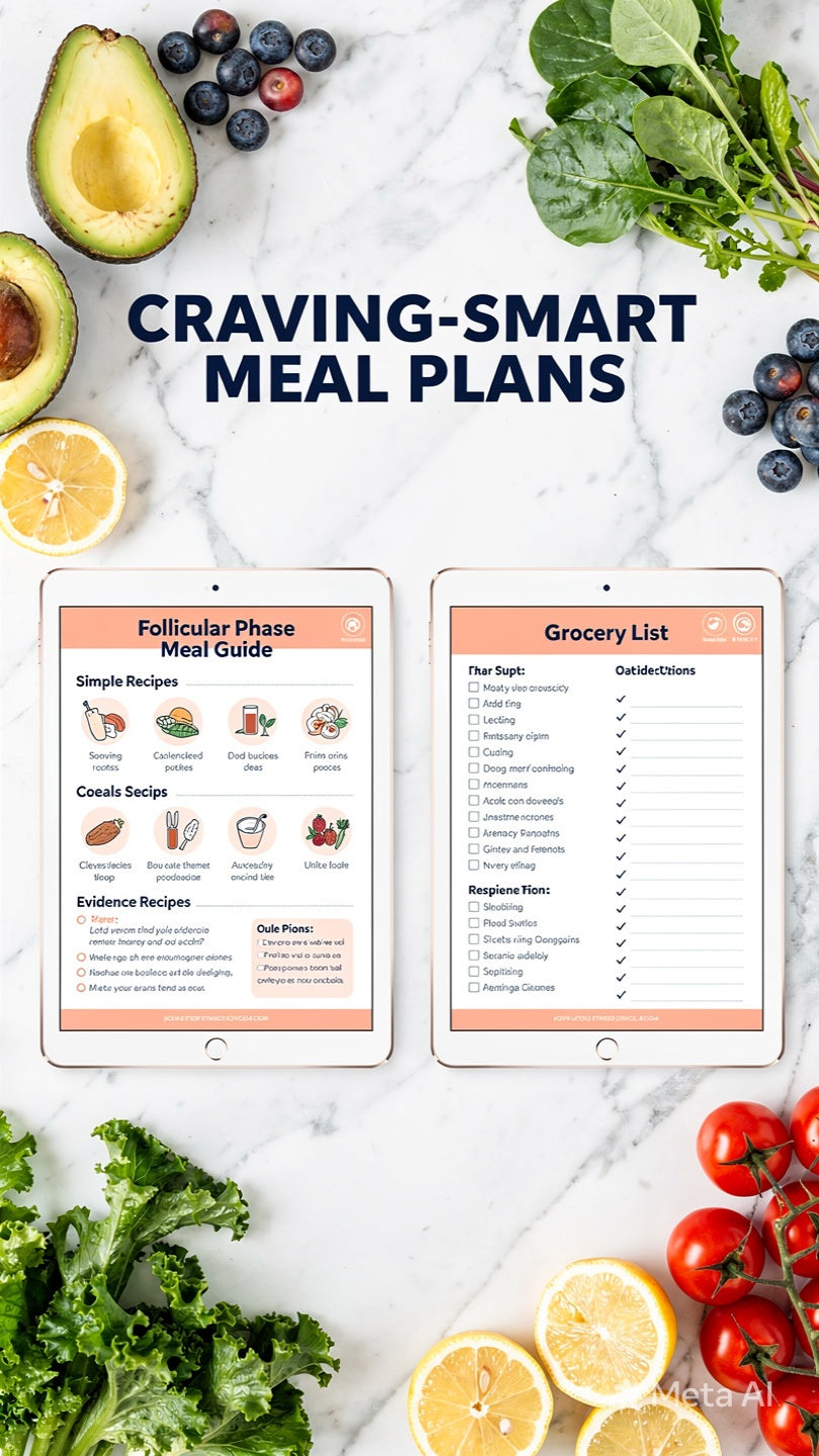 Cycle Sync Fitness Planner for Women, Menstrual Cycle Workout Planner, Hormone Balance Fitness Journal, Cycle Syncing Wellness Tracker, Printable PDF