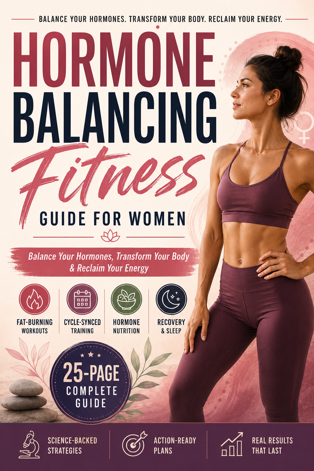 Hormone Balancing Fitness Guide for Women (Cycle-Synced Training + Nutrition) | Fat-Loss Workouts, Strength Plan, Recovery & Sleep