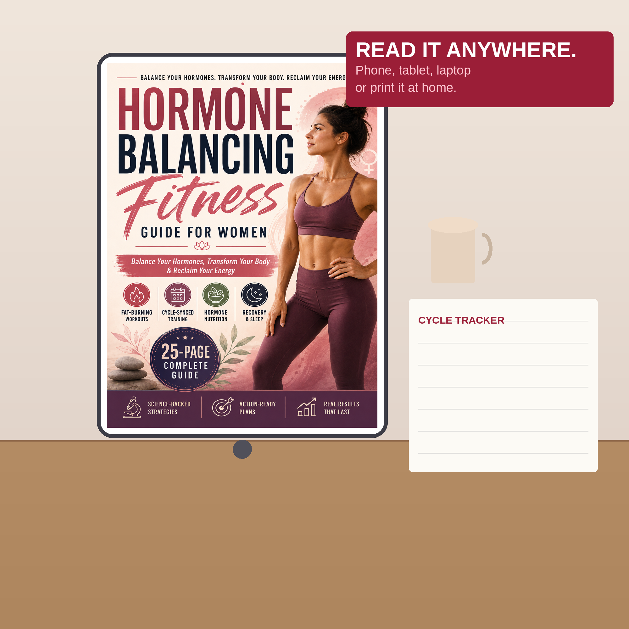 Hormone Balancing Fitness Guide for Women (Cycle-Synced Training + Nutrition) | Fat-Loss Workouts, Strength Plan, Recovery & Sleep