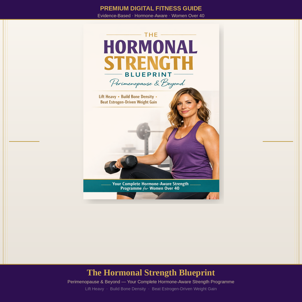 The Hormonal Strength Blueprint: Perimenopause & Beyond — Strength Training PDF for Women Over 40 | Lift Heavy, Build Bone Density, Beat Estrogen-Driven Weight Gain & Feel Strong Again