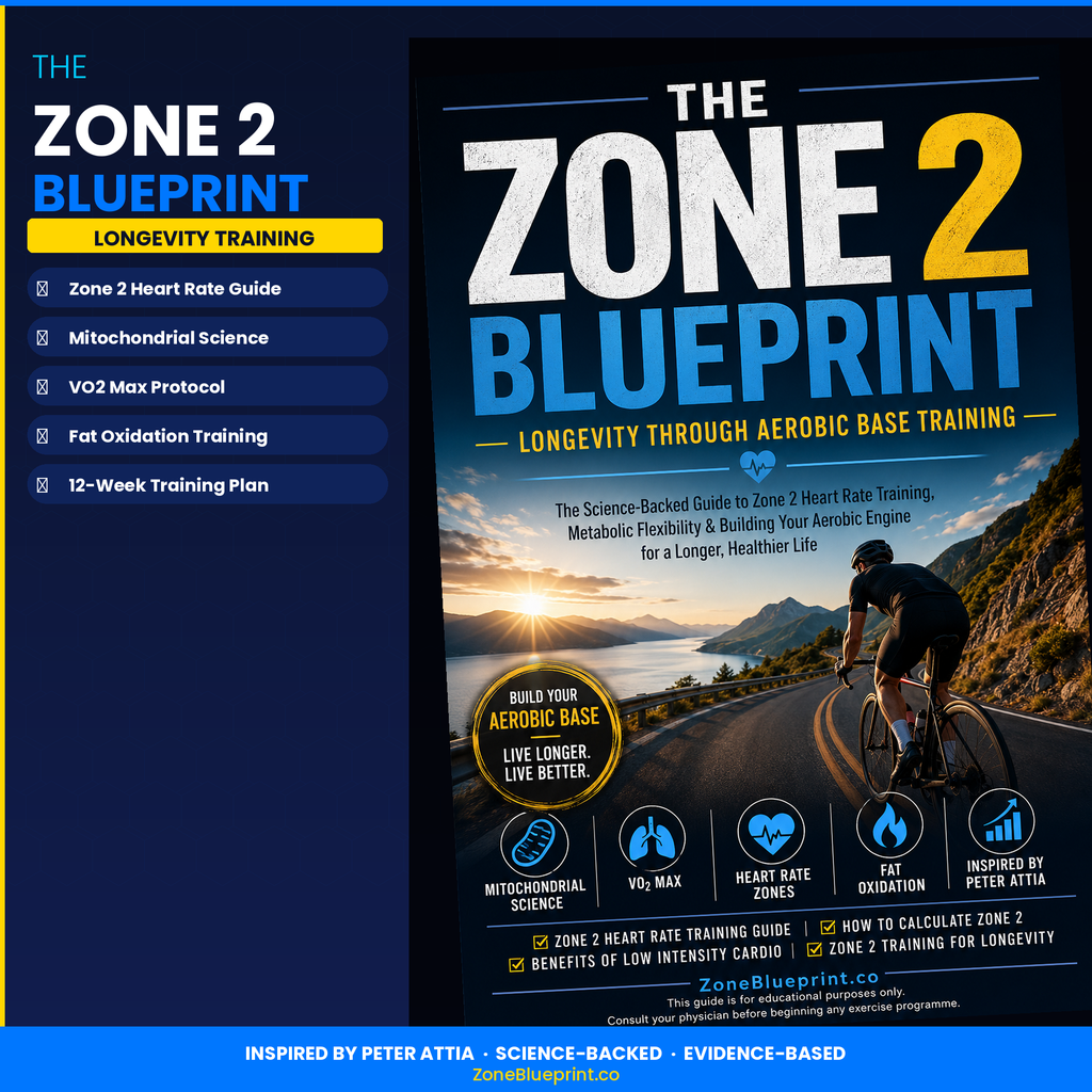 Zone 2 Blueprint: Heart Rate Training & Longevity Guide PDF