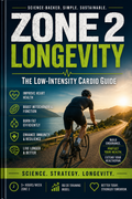 Zone 2 Cardio Guide PDF — Peter Attia Protocol for Longevity, Mitochondrial Health & Fat Burning | 12-Week Low-Intensity Heart Rate Training Plan for Beginners